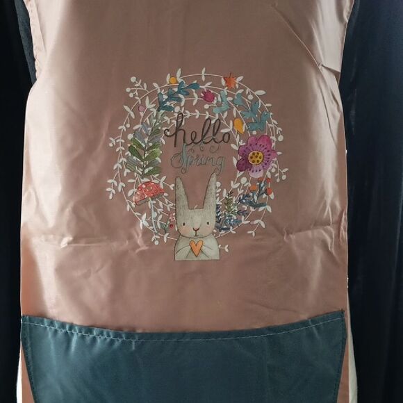 🐰Cute Apron with Floral Design - Picture 3 of 6